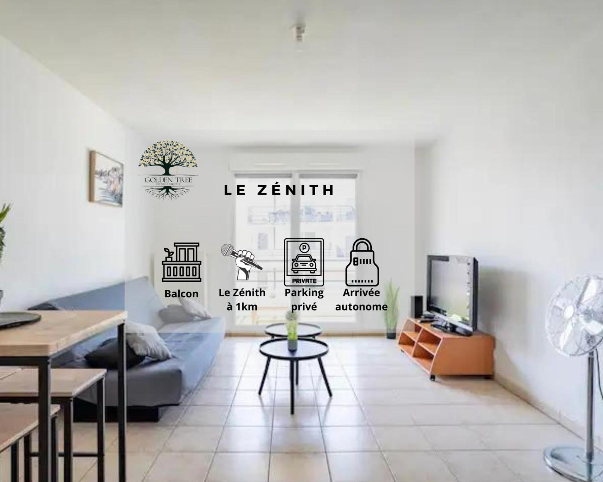 Апартаменты Le Zenith - Parking Prive & Wifi - 5 Min Zenith De Страсбург Экстерьер фото